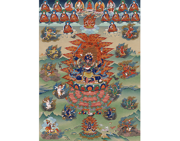 打莫寺尼扎唐卡